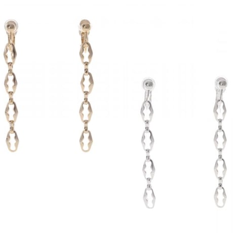 【Sea'ds Mara】Contour link Earring　　[27A1-25E]