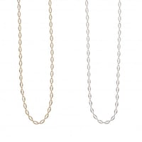 【Sea'ds Mara】Contour link Necklace　　[27A1-24]