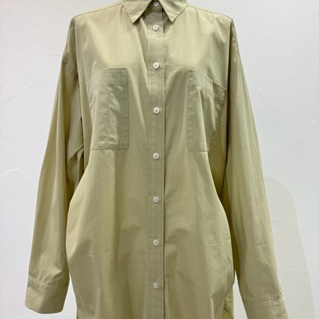 【CYAN tokyo】エアリータックロングシャツ［710581］