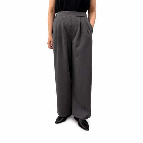 【siro de labonte】裏起毛wide pants［R653315］