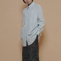 【CYAN tokyo】エアリータックロングシャツ［710581］