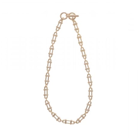 【Sea'ds Mara】Frame link chain Necklace　　[27A1-17]