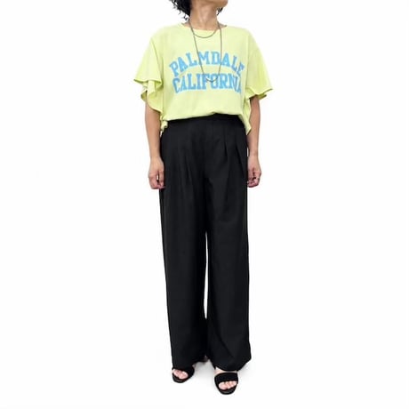 【siro de labonte】フレアスリーブTシャツ［R713226］
