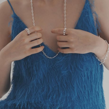 【Sea'ds Mara】Link formation Necklace　　[27A1-20]