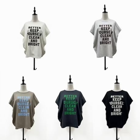 【siro de labonte】メッセージタックTシャツ［R713222］