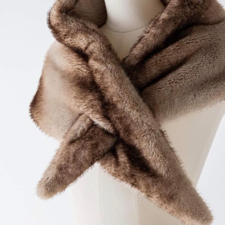 【YENN】FAUX FUR SCARF［Y264-01116］