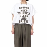 【siro de labonte】メッセージタックTシャツ［R713222］