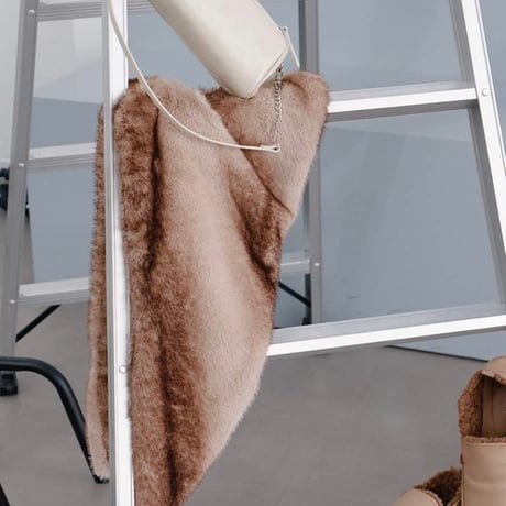 【YENN】FAUX FUR SCARF［Y264-01116］