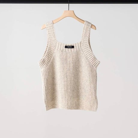 【YENN】CHUNKY KNIT VEST［Y264-91131］