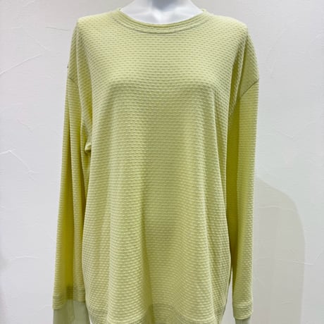 【CYAN tokyo】モザイクジャガードL/S TOPS［710559］