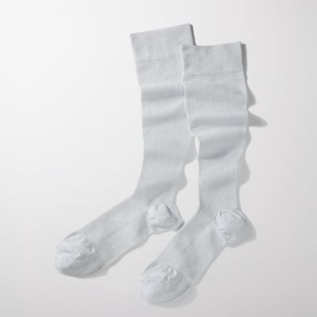【MAEÉ】 コンプレッションソックス （グリッターリブタイプ）