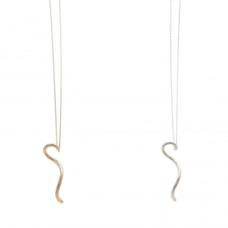 【Sea'ds Mara】Flow sculpt Necklace　　[27A1-12]