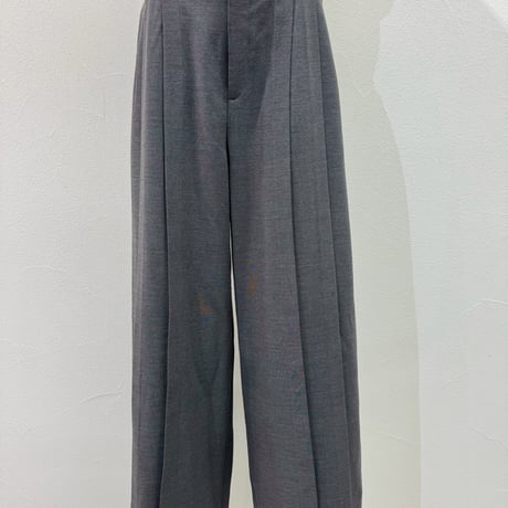 【CYAN tokyo】エンドタックワイドパンツ［607527］