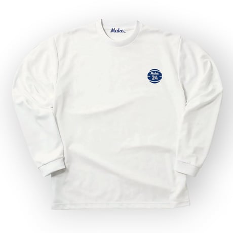 PB long tee【DRY】white