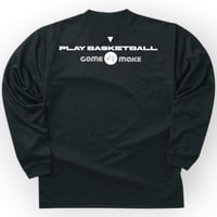 PB long tee【DRY】black