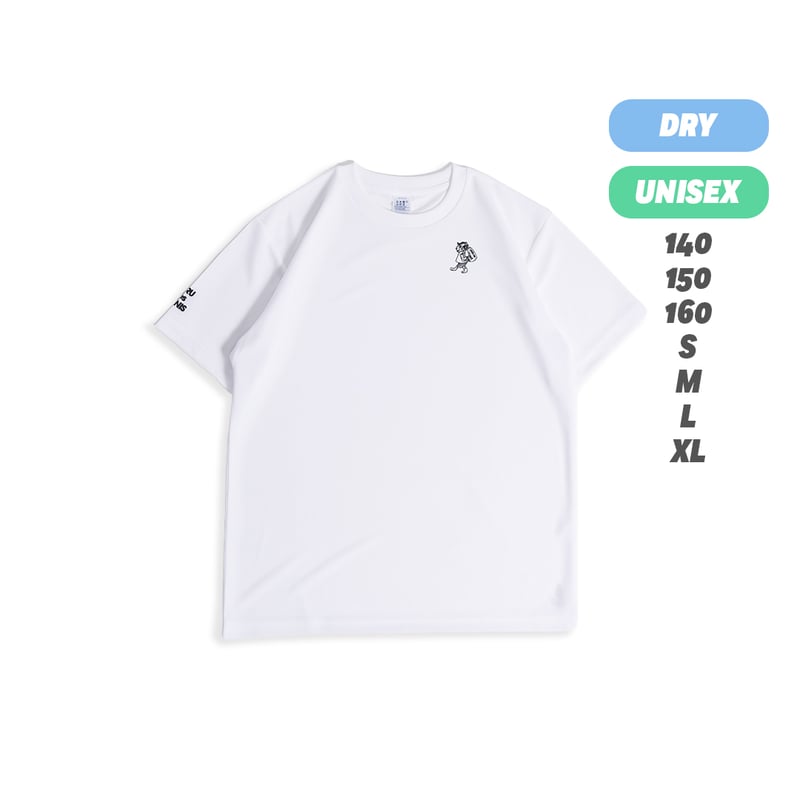 YARU des TENNIS ヤルデテニス / GAME SHIRT / WHITE×BLA