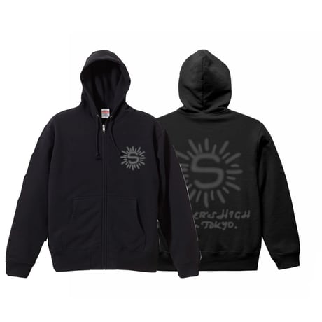 Zip Parka(Black)