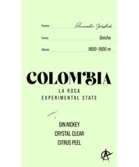 Colombia La Roca EXPERIMENTAL STATE ,Geisha - Anaerobic Washed