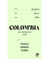 COLOMBIA Los Naranjos LS36, Caturron - Washed