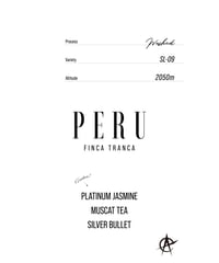 Peru Finca Tranca,SL-09 - Washed