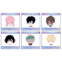 【ALIEN STAGE × AET漫娱贩 × 咚漫】エイリアンステージ 中国POP-UP SHOP 4周年「DAY&NIGHT」夢憶時分シリーズ 大頭まんじゅう体 ぬいぐるみ（全6種）