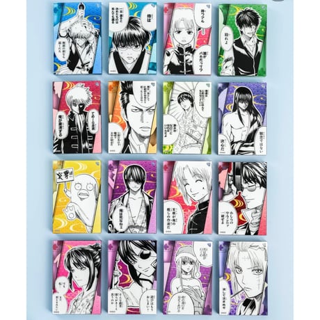 【銀魂】SHONEN JUMP SHOP 上海 ジャンプショップ中国限定 ミニアクリルブロック コレクション 第1弾（全16種）