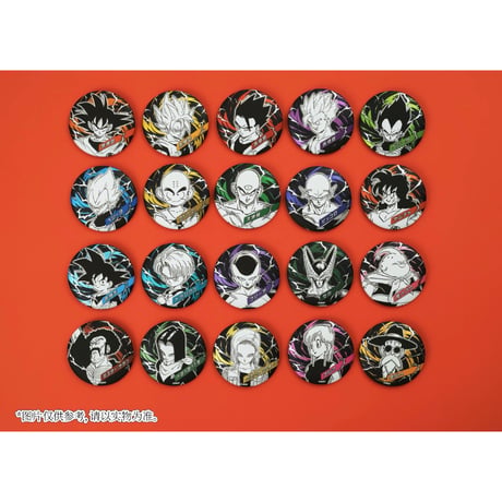 【ドラゴンボール】Dragon Ball SHONEN JUMP SHOP 上海 ジャンプショップ中国限定 デコレクション缶バッジ 第1弾（全20種）