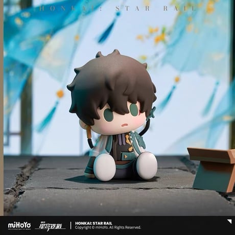 受付再開中【崩壊：スターレイル × 万代南梦宫】中国発売 POTEPOTTE-R おすわり ミニフィギュア（全8種）2026年12月以降