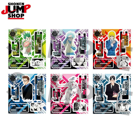 【HUNTER×HUNTER】ハンター×ハンター SHONEN JUMP SHOP 上海 ジャンプショップ中国限定 原画 名場面アクリルスタンド 第1弾（全6種）