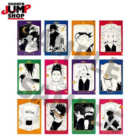 【NARUTO-ナルト-】SHONEN JUMP SHOP 上海 ジャンプショップ中国限定 キラピカ ポストカードコレクション 第3弾（全12種）