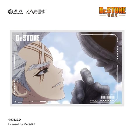 【Dr.STONE × 南漫社】ドクターストーン 中国限定発売 アクリル色紙（全6種）