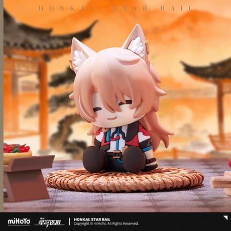 受付再開中【崩壊：スターレイル × 万代南梦宫】中国発売 POTEPOTTE-R おすわり ミニフィギュア（全8種）2026年12月以降