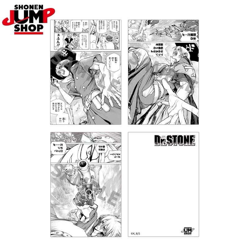Dr.STONE】SHONEN JUMP SHOP 上海 ジャンプショップ中国限定 原画 ポ