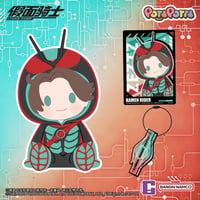 【仮面ライダー × 万代】中国発売 POTEPOTTE 約35cm ぬいぐるみ フード着脱可能 ZEZTZ/ゼッツ（小物セット付き）2027年5月以降