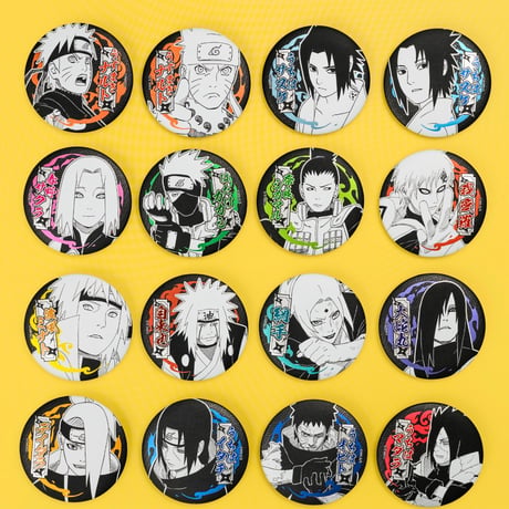 【NARUTO-ナルト-】SHONEN JUMP SHOP 上海 ジャンプショップ中国限定 デコレクション缶バッジ 第2弾（全16種）