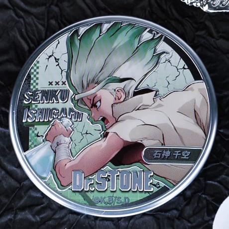 【Dr.STONE × 南漫社】ドクターストーン 中国限定発売 トレーディング 金属レリーフ缶バッジ（全8種）