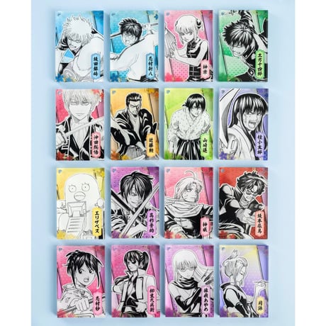 【銀魂】SHONEN JUMP SHOP 上海 ジャンプショップ中国限定 ミニアクリルブロック コレクション 第1弾（全16種）