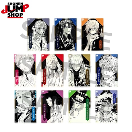 【D.Gray-man】SHONEN JUMP SHOP 上海 ジャンプショップ中国限定 ミニアクリルブロック コレクション 第1弾（全11種）