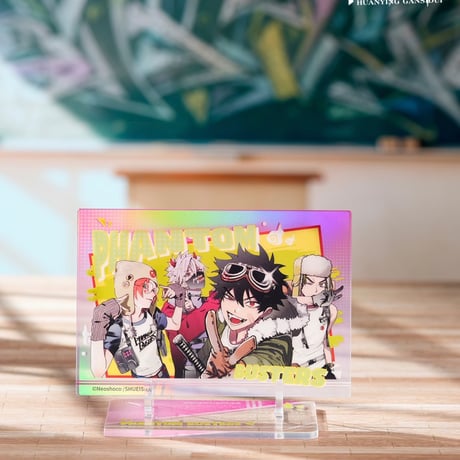 【ファントムバスターズ × bilibiliGoods】中国限定発売 POP-UP SHOP 「漫画」シリーズ アクリルスタンド（全3種）