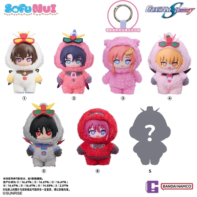 機動戦士ガンダムSEED DESTINY】中国発売「SofuNui」トレーディング