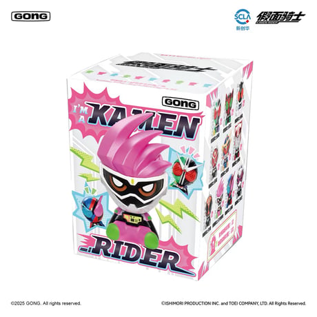 【仮面ライダー × 共鳴GONG】POP MART 中国発売 トレーディング 超ミニフィギュア マグネット付き 第二弾（全10+1種）