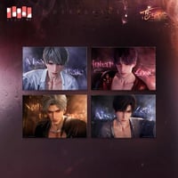 在庫販売【恋と深空】Love and Deepspace 中国発売 「奔涌至昨夜尽头」無辺色紙（全4種）