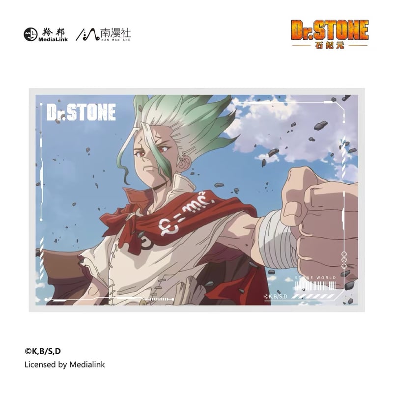 Dr.STONE × 南漫社】ドクターストーン 中国限定発売 アクリル色紙（全6