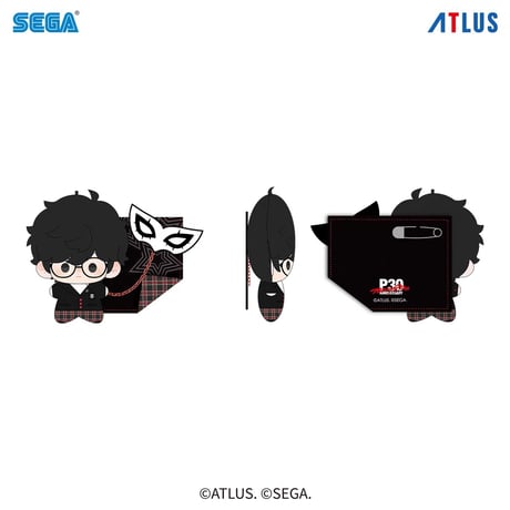【『ペルソナ』シリーズ30周年記念 × SEGA】PERSONA 30th ぬいぐるみパスケース（全3種）