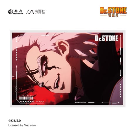 【Dr.STONE × 南漫社】ドクターストーン 中国限定発売 アクリル色紙（全6種）