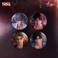 在庫販売【恋と深空】Love and Deepspace 中国発売 「奔涌至昨夜尽头」缶バッジ （全4種）