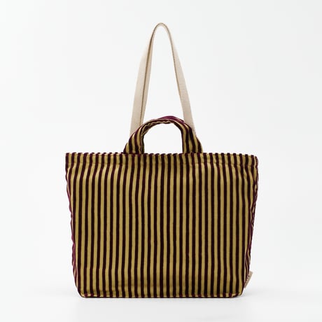 beej_P ile stripe Bag_Mustard