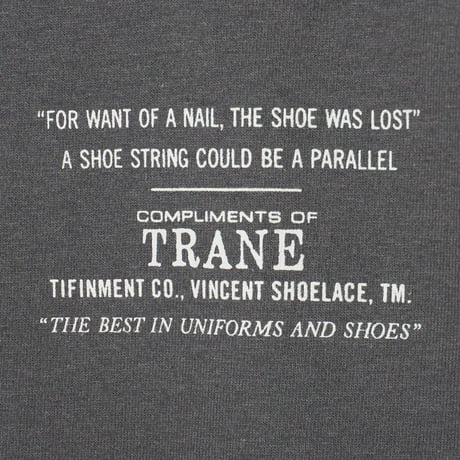 VINCENT SHOELACE TRANE Tee SGSC ver.