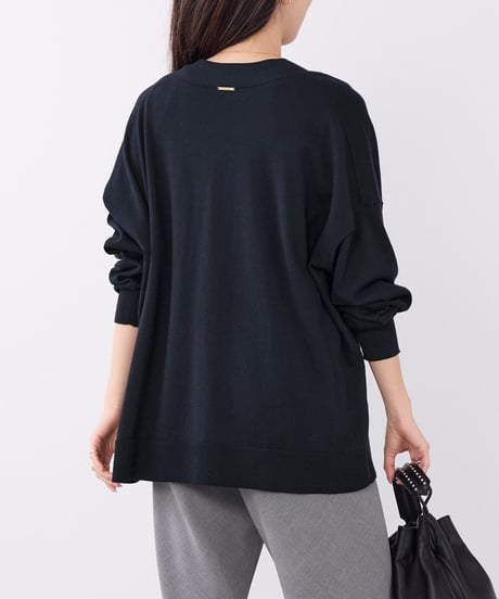 mica＆deal コットンヤクニットカーディガン