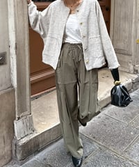 cafune ドロストカーゴワイドパンツ